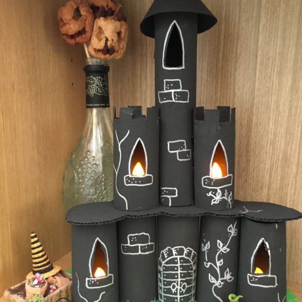 Recycled Toilet Roll Tube Light Up&nbsp;Castle