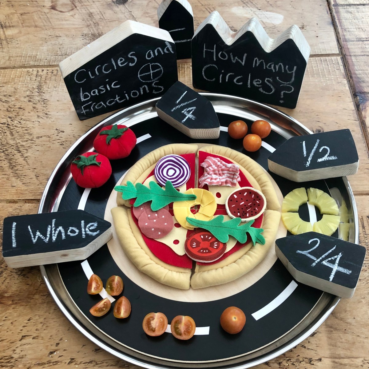 Exploring Circles and Basic&nbsp;Fractions