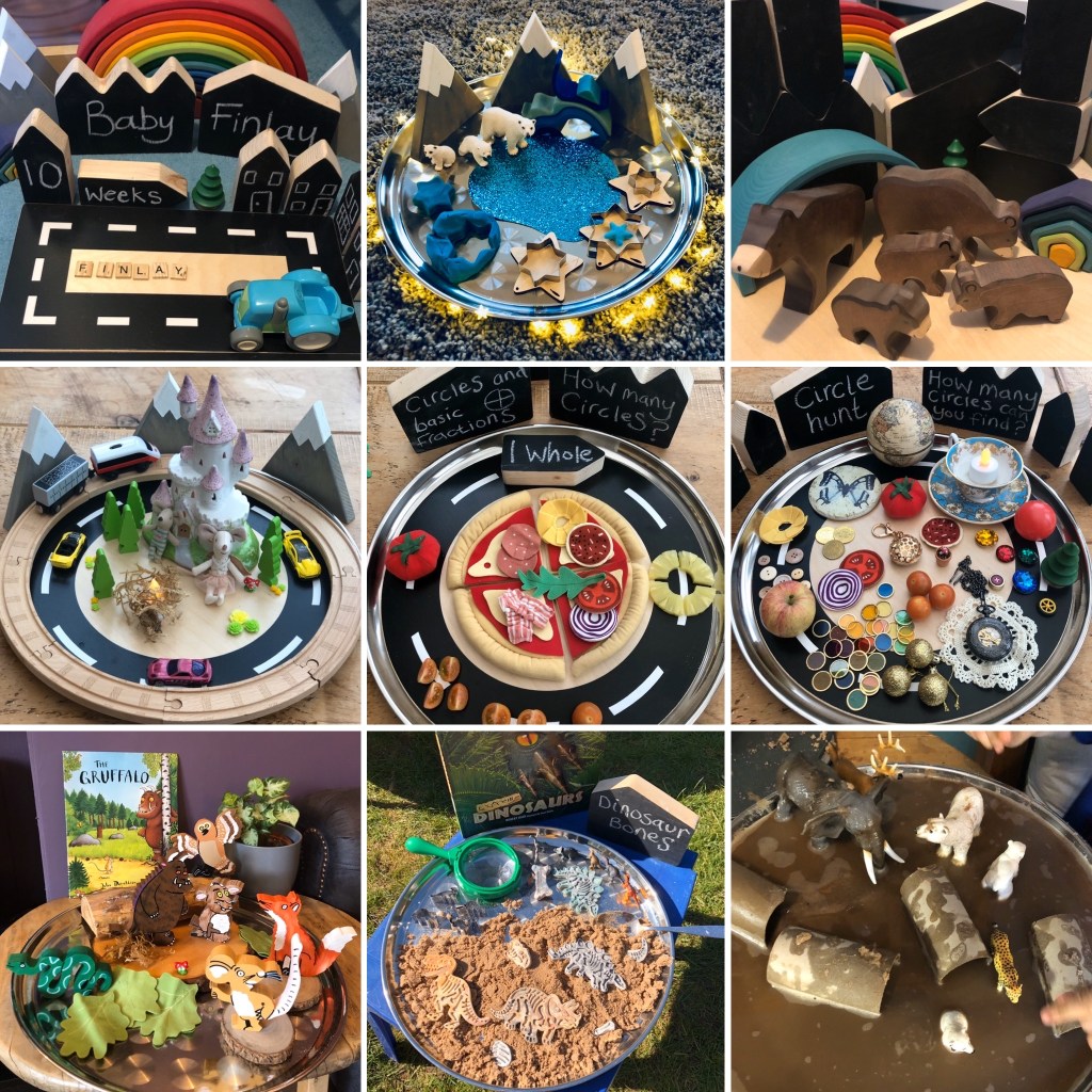 tuff tray play ideas and activities for early years children and beyond