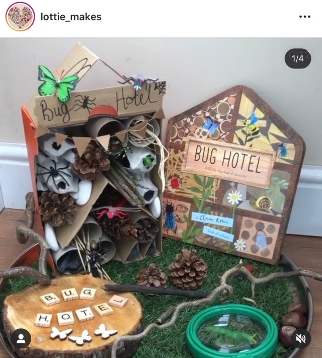 spring time play and learn activities outdoors