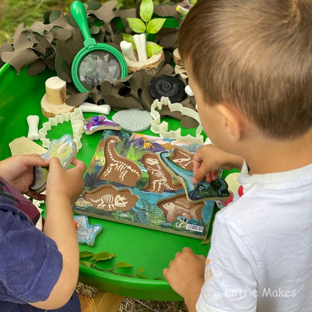 We love this little peg puzzle for children from Just Jigsaws