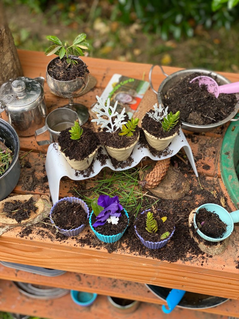 mud kitchen ice creams
