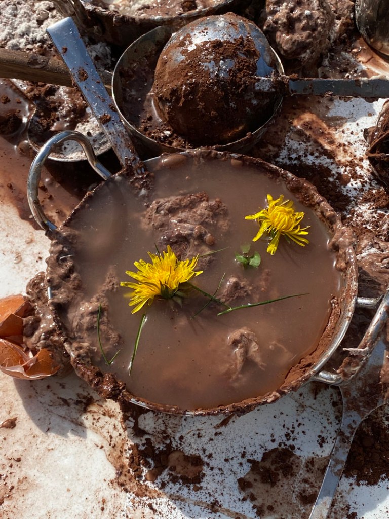 the messier the better