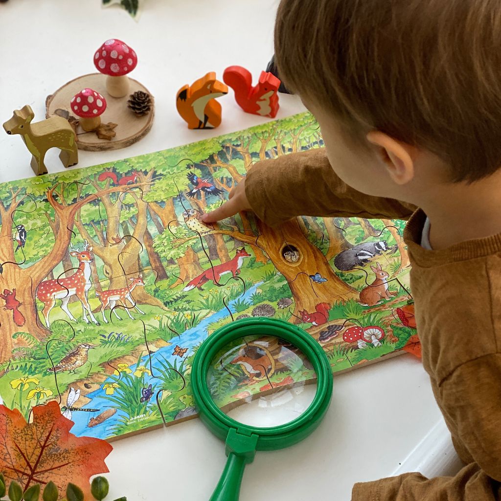 Product Feature - Forest Discovery I Spy Wooden Jigsaw Puzzle