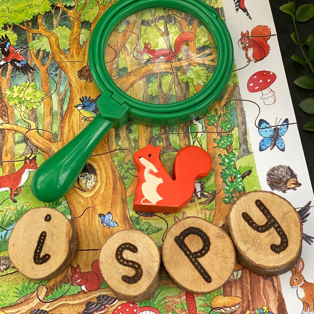 Product Feature - Forest Discovery I Spy Wooden Jigsaw Puzzle