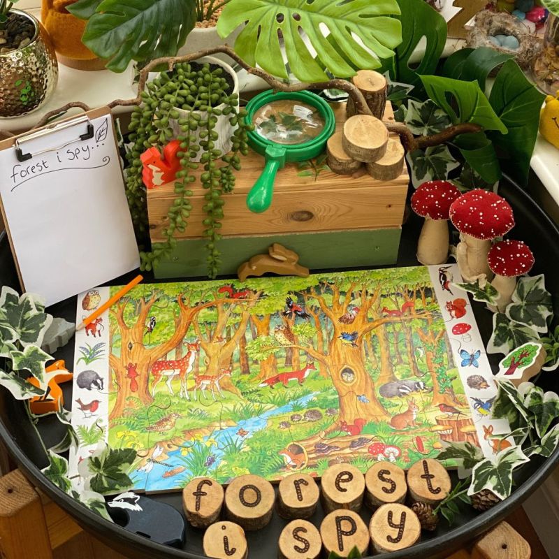 Jigsaw Feature – Forest Discovery I Spy Wooden Jigsaw&nbsp;Puzzle